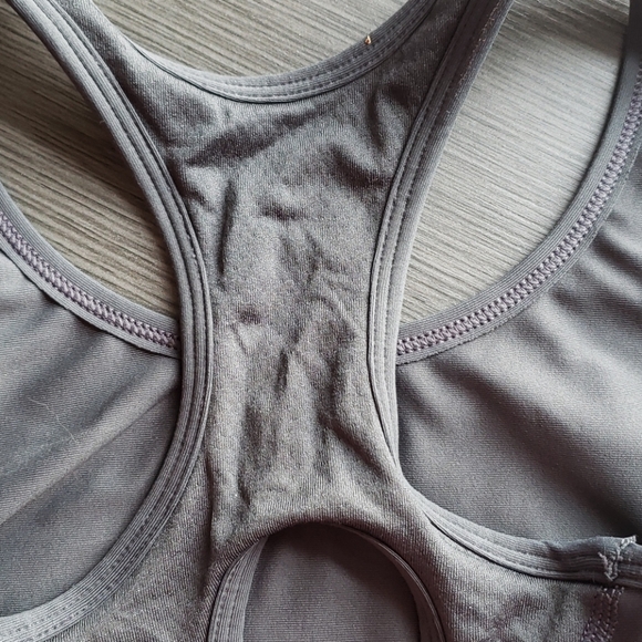 Champion dark charcoal double dry sports bra Size Smsll - Picture 3 of 4